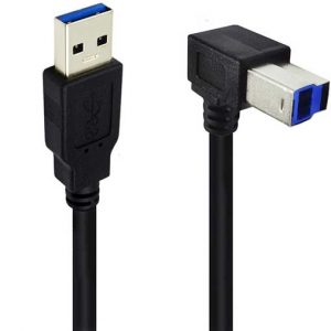 USB3.0  printer cable 90 degrees