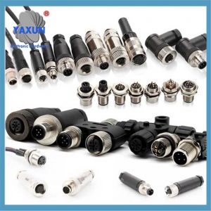 Industrial Ip68 M5 M8 M9 M12 M16 M23 Waterproof Male Female Plug 3 4 5 6 8 12 Pin Cable Wire Circular Waterproof M12 Connector