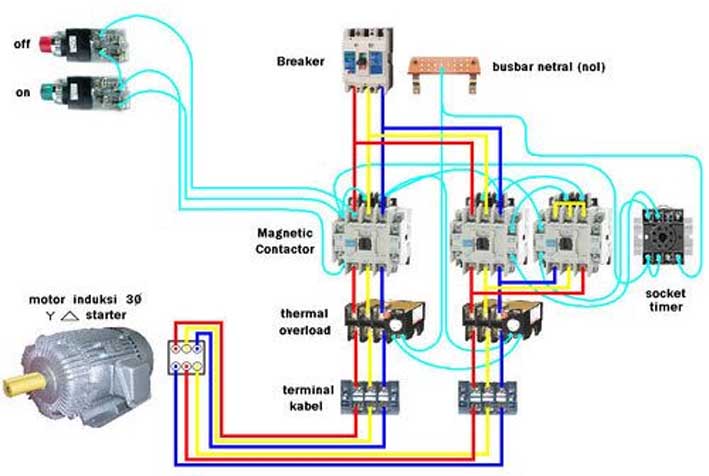 Installation and Wiring Diagram of Induction Switch