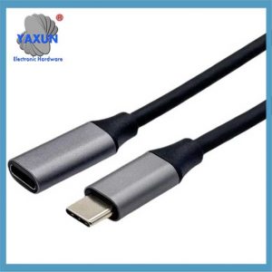 USB C 3.2 Gen2 20Gbps Extension Cable Male to Female Type C 4K Vidio