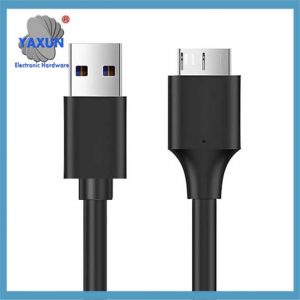 USB3.0 hard disk data cable USB3.0 AM to MicroB high-speed mobile hard disk cable