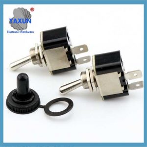 Waterproof Toggle Switch 12V Marine ON Off ON 3 Pin 3 Position for Car Auto Truck Boat