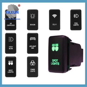 Car Lights Button Universal- 12v Universal Switch Button -Auto Car Boat Truck Switch - Switches & Relays