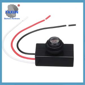 DC 8-50V Photoelectric Switch,12V,24V,36V,48V Direct Current Photocell Switch,Dusk to Dawn Photocell Light Switch,Auto ON Off Light Sensor Control Switch