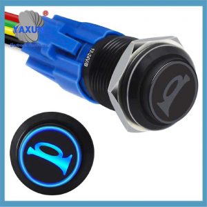 Horn Button, Momentary Push Button Switch, Horn Switch for Car Modification, Push Button Switch a Tail Plug Harness